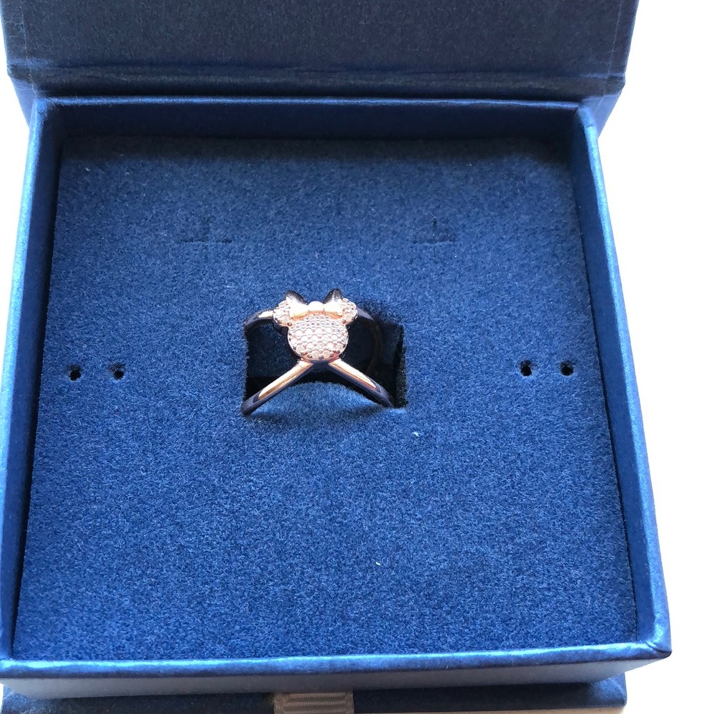 Rose gold Minnie Ring x Rebecca Hook